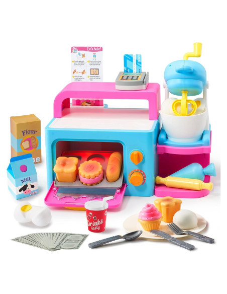 Juego de Panadería JOVA con Horno Luz y Sonido 20 Piezas