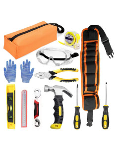 Kit de Herramientas para Niños QeeHeng 12 Piezas DIY
