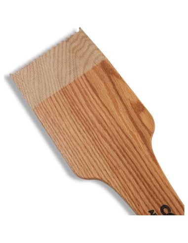 Raspador de Parrilla de Madera CONSDAN 52x13 cm Roble Sólido
