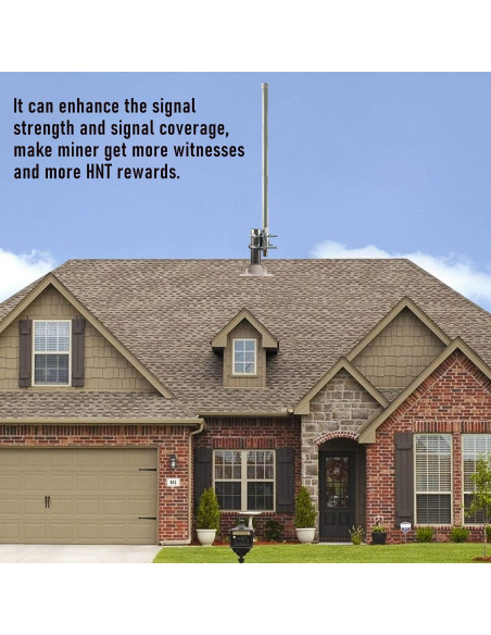 Antena Omnidireccional Qifan 10dBi 0.9m con Cable SMA 5m