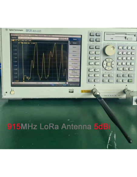 4 Antenas LoRa 915MHz 5dBi DIYmalls con Conector IPEX