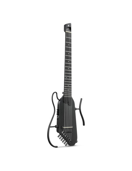 Guitarra Clásica Eléctrica Donner HUSH C Nylon 6 Cuerdas - Negro