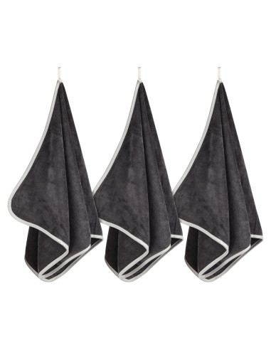 Paquete de 3 Toallas de Gimnasio Hoiny Microfibra 76x36 cm