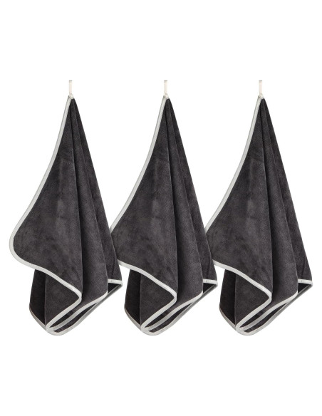 Paquete de 3 Toallas de Gimnasio Hoiny Microfibra 76x36 cm