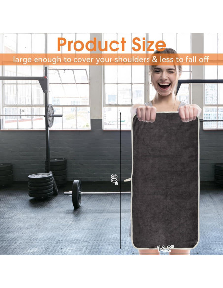 Paquete de 3 Toallas de Gimnasio Hoiny Microfibra 76x36 cm