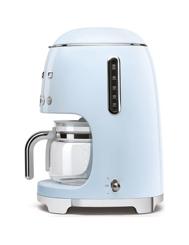 Máquina de Café por Goteo Smeg DCF02PBUK 1.4L Azul