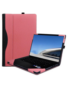 Funda para Laptop LIMIYUE 14" Cuero PU Rosa para Samsung