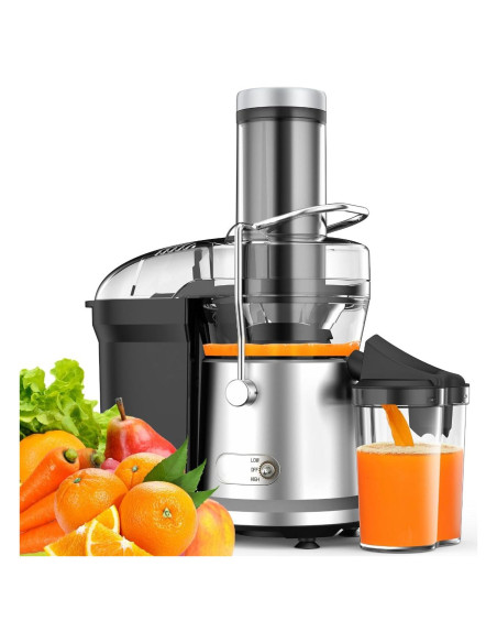 Extractor de Jugo Bestome 1200W Doble Velocidad 1.04L