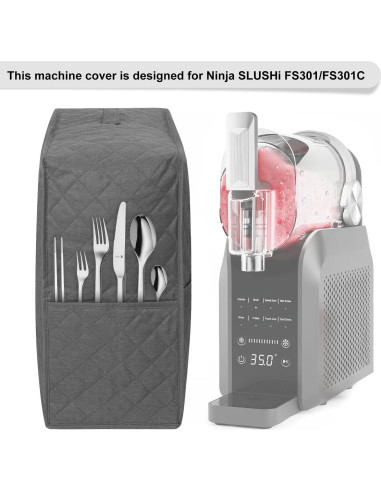 Cubierta para máquina de slushie Ninja 600D impermeable gris