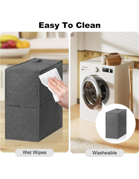 Cubierta para máquina de slushie Ninja 600D impermeable gris