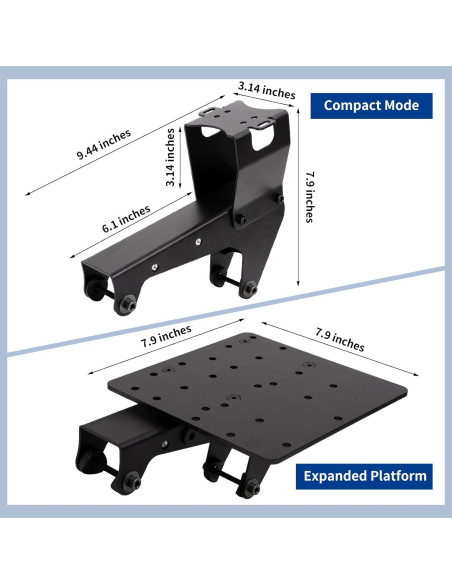Soporte de Cambio y Freno de Mano NYVKBRR - Ajustable para Simuladores