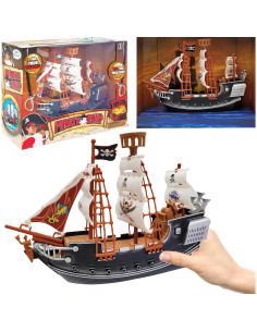 Barco Pirata 25.4 cm The Dreidel Company Juguete Infantil 2