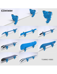 Vise de Esquí y Snowboard XCMAN TX-10-5 con Sujetadores 2
