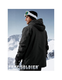 Chaqueta de Esquí Impermeable Free Soldier para Hombres - Forrada 2
