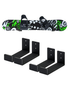 Soporte de Pared para Snowboard Poskad - Aluminio Minimalista