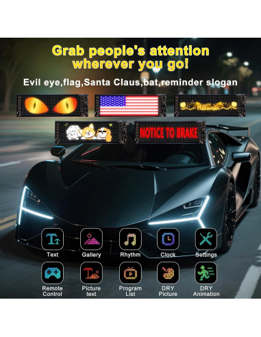 Tiras LED Ojos de Diablo Ligrel 7" x 3" IP68 Control APP