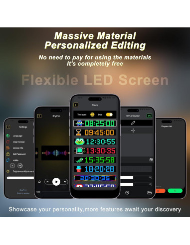 Tiras LED Ojos de Diablo Ligrel 7" x 3" IP68 Control APP