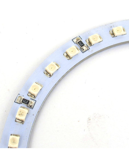 Anillos Ojos de Ángel SMD LED uxcell 100mm Rojo - 2 Piezas