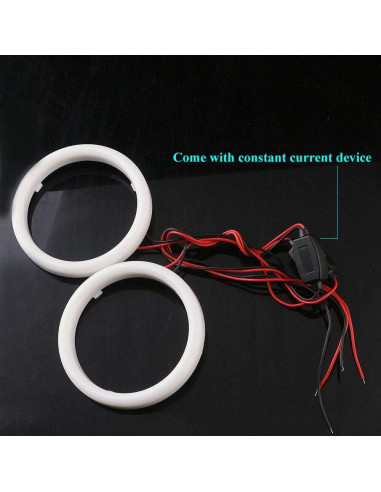 Luz LED Halo Ojos de Ángel 90MM YM E-Bright 8000K 12V 24V