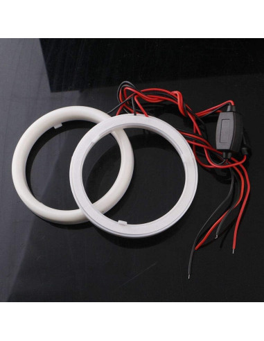 Luz LED Halo Ojos de Ángel 90MM YM E-Bright 8000K 12V 24V