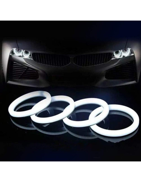 Luz LED Halo Ojos de Ángel 90MM YM E-Bright 8000K 12V 24V