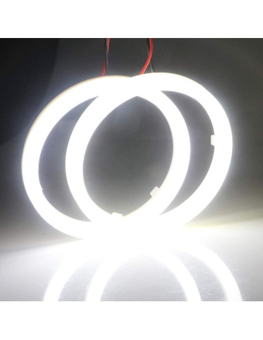 Luz LED Halo Ojos de Ángel 90MM YM E-Bright 8000K 12V 24V