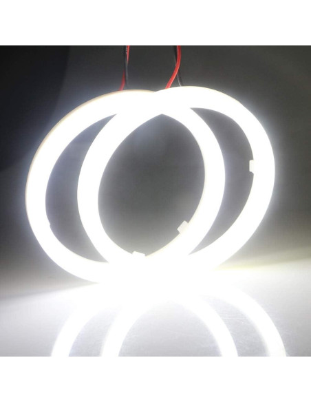 Luz LED Halo Ojos de Ángel 90MM YM E-Bright 8000K 12V 24V