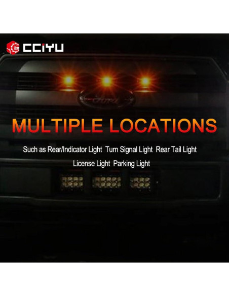 Luz LED Niebla ECCPP 18mm Roja para Acura y Audi 2015