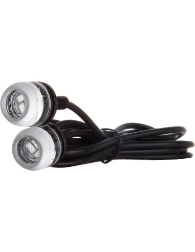 Luz LED Niebla ECCPP 18mm Roja para Acura y Audi 2015