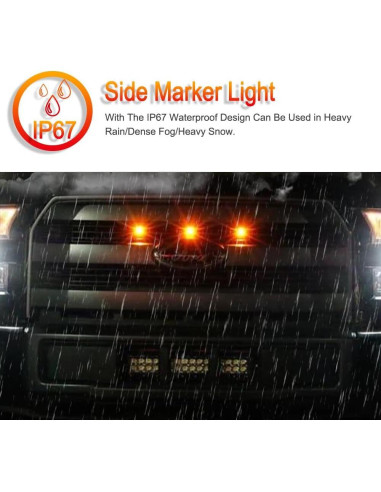 Luz LED Niebla ECCPP 18mm Roja para Acura y Audi 2015