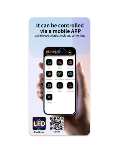 Kit Pantalla LED Flexible HaKaDeBe 60cm Ojos Demonio 2 Piezas