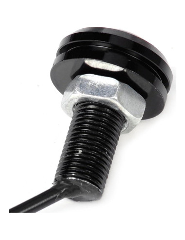 Luz Estroboscópica LED YIBO 12V 10W Azul para Coche y Barco