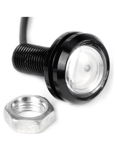 Luz Estroboscópica LED YIBO 12V 10W Azul para Coche y Barco