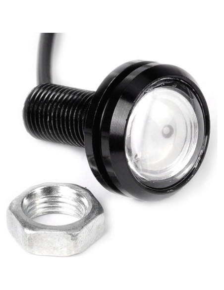 Luz Estroboscópica LED YIBO 12V 10W Azul para Coche y Barco