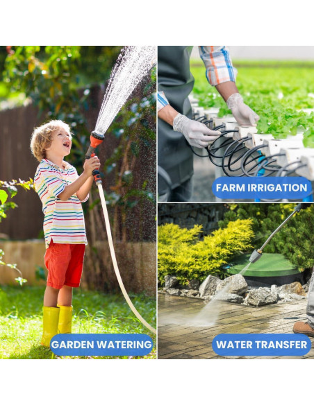 Bomba de Pozo Superficial FOTING 1.5HP con Tanque 5 Gal