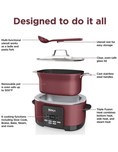 Ninja Foodi PossibleCooker PRO MC1000 8.5L Multicooker 8 en 1