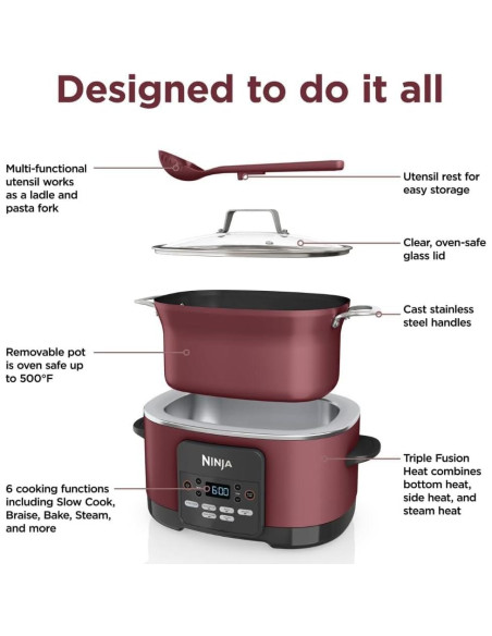 Ninja Foodi PossibleCooker PRO MC1000 8.5L Multicooker 8 en 1