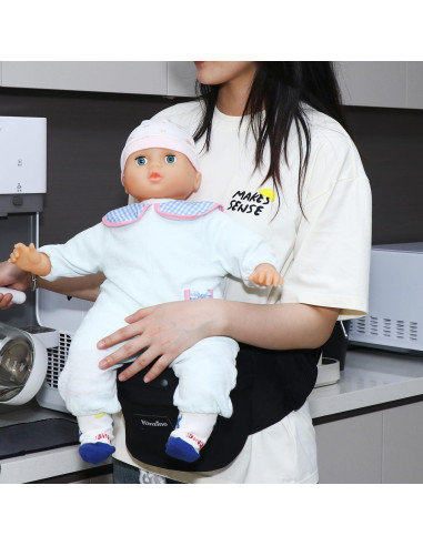Portabebés ergonómico Kinzino 6 en 1 para 3.2-20.4 kg
