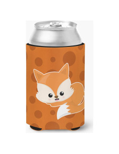 Enfriador de Latas Polkadot Zorro Bebé Caroline's Treasures