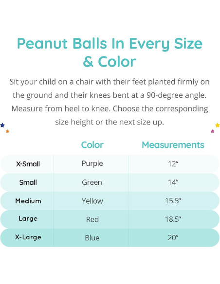 Pelota de Cacahuate Amarilla Mediana Diversión y Función - Ejercicio y Terapia