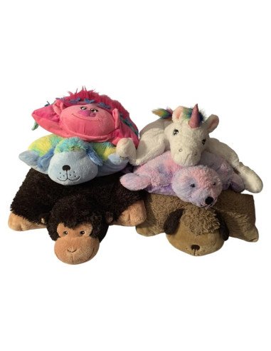 Almohada de Regazo Pesada 1.81 kg - Peluche Unicornio, Troll, Foca