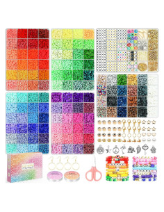 Kit de Fabricación de Pulseras de Arcilla Sistenia 20,000 Piezas