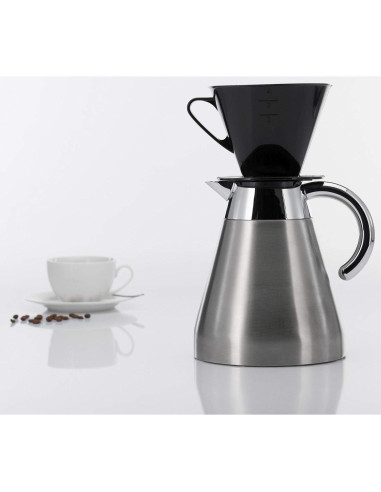 Cono de Filtro de Café Westmark Tamaño 4 - Plástico Negro