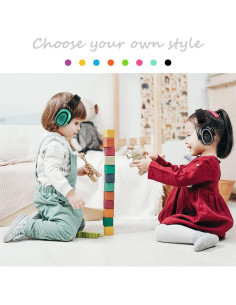 Auriculares de Protección Auditiva Green Devil 27dB Niños 2