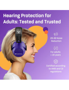 Auriculares de Protección Auditiva Vanderfields NRX35DX2 - 26dB 2