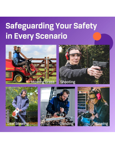 Auriculares de Protección Auditiva Vanderfields NRX35DX2 - 26dB