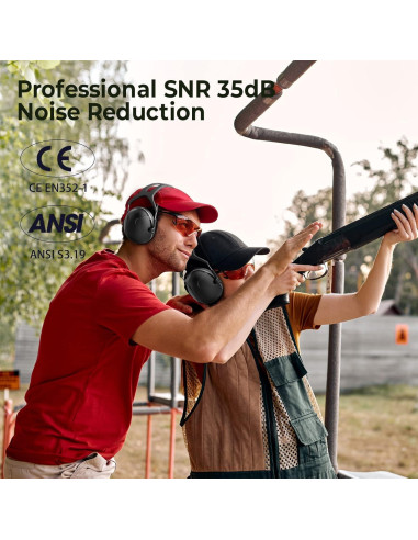 Auriculares Canceladores de Ruido Onhear 35dB Ajustables