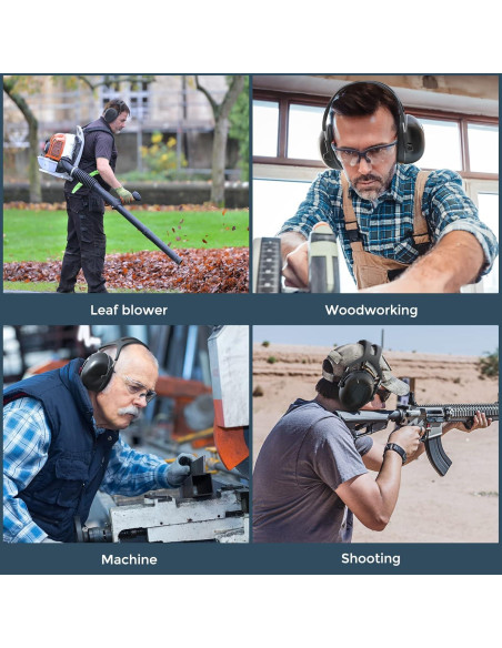 Auriculares Canceladores de Ruido Onhear 35dB Ajustables