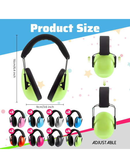Auriculares de Protección Auditiva para Niños Amylove 36 Pcs 27dB