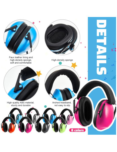 Auriculares de Protección Auditiva para Niños Amylove 36 Pcs 27dB